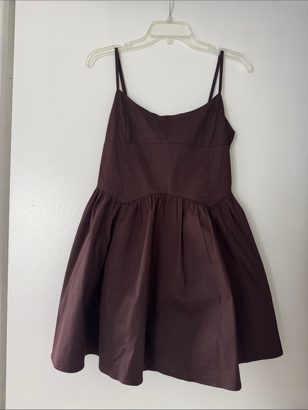 Peppermayo Brown Spaghetti-Strap Mini Dress - Picture 3 of 5